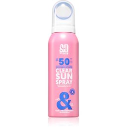 A.N.D. Beauty Clear Sun Spray Spray protector invizibil SPF 50 100 ml