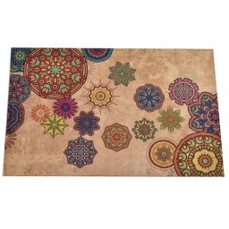 Covoras usa de la intrare Chilai Home 877CHL1027, 36x57 cm, PVC, Multicolor