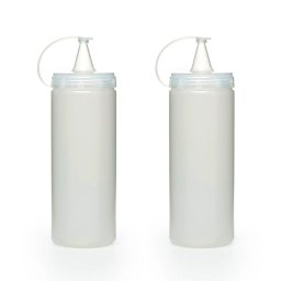 Set 2 recipinte pentru sosuri Hermia 283PLN1204, 2 piese, Plastic, Transparent