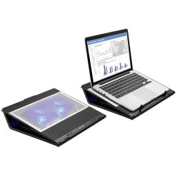 Cooler Laptop Suport de racire pentru laptop de 17" 1100RPM Negru