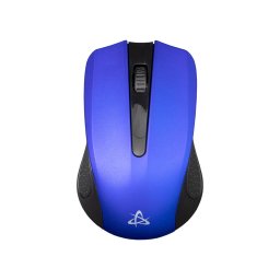 Mouse WM-109 – wireless, optic 1600 DPI, 3 butoane + scroll, albastru