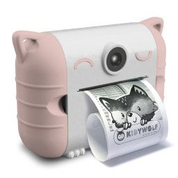 Aparat foto digital Kidywolf Instant Camera peach