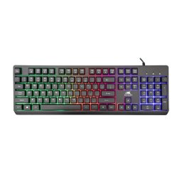 Tastatura STARFISH, US Layout, gaming membrane Black