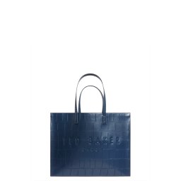 TED BAKER Geantă Allicon Croc Effect Extra Large Icon 281630 navy