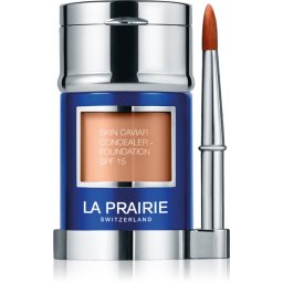 La Prairie Skin Caviar Concealer Foundation make-up si corector SPF 15 culoare NC-20 Peche 30 ml