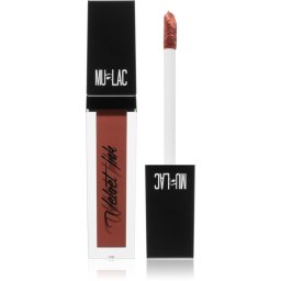 Mulac Cosmetics Velvet Ink ruj de buze lichid, mat și de lungă durată culoare In My Birthday Suit 5 ml