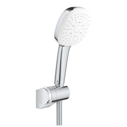 Set de dus Grohe Tempesta Cube 110, 3 functii, suport si furtun, culoare crom - 27584003