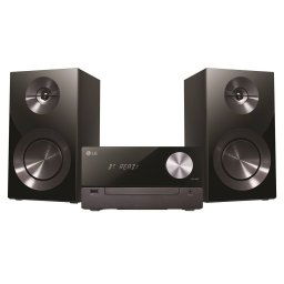 Sistem audio LG CM2460, 100 W, CD Player, USB, Bluetooth, Negru