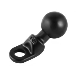 Baza fixare in unghi RAM Mounts, cu gaura de 9mm, culoare neagra