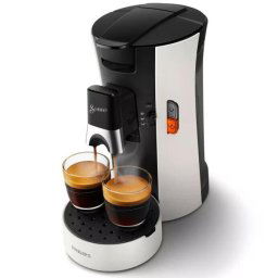 Espressor Philips Senseo Select CSA230 / 01, Alb\Negru