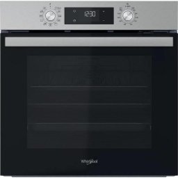 Cuptor incorporabil Whirlpool OMR58HU1X, Clasa A+, Capacitate 71 l, Cook3, Maxi Cooking, Pizza, Smart Clean, Inox/Negru