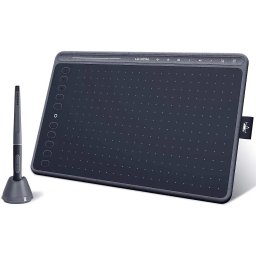 Descriere Tableta Grafica HUION HS611 5080lpi 258.4 x 161.5mm USB , gri