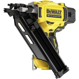 Pistol profesional pentru batut cuie pe acumulator DeWALT DCN930N-XJ, 18V XR, motor fara perii, 33 de grade, secvential/declansare la contact, lungime cuie 50-90 mm, diametru 2.8 - 3.3 mm, rezervor de magneziu, varf fara marcaje, fara incarcator/acumulato
