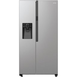 Side by Side Gorenje NRR9185ESXL, 566L, Clasa E, argintiu