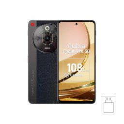 Telefon Mobil ZTE nubia Focus PRO, Procesor Unisoc T760 Octa-Core, IPS LCD touchscreen 6.72", 8GB RAM, 256GB Flash, Camera Tripla 108+5+2MP, Wi-Fi, 5G, Dual Sim, Android, Negru