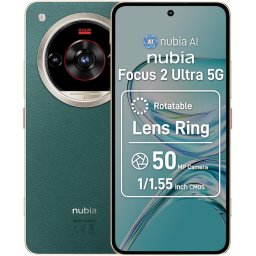 Telefon Mobil ZTE nubia Focus 2 Ultra, Procesor Unisoc T8100 Octa-Core, AMOLED Capacitive touchscreen 6.8", 8GB RAM, 512GB Flash, Camera Tripla, 5G, Wi-Fi, Dual Sim, Android, Verde