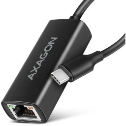 Adaptor retea Axagon ADE-ARC, USB-C 3.2, RJ-45, Negru