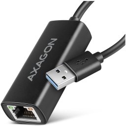 Adaptor retea Axagon ADE-AR, USB-A, RJ-45, USB 3.0, Negru