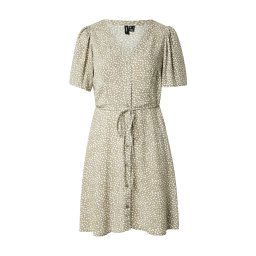 VERO MODA Rochie tip bluză 'VMAlba' oliv / alb