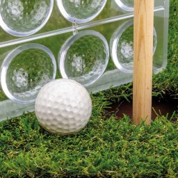 Matrita Policarbonat 15 Praline Minge Golf, O 4.2 x H 2.1 cm, 9.5 gr