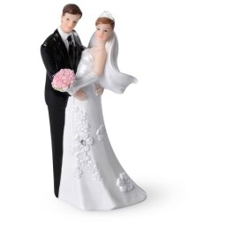 Figurina necomestibile Mire si Mireasa Clasic H 11.5 cm