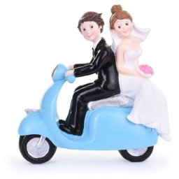 Figurina necomestibile Mire si Mireasa Scooter H 17 cm