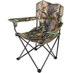 Scaun de pescuit cu cotieră, 3D Realtree