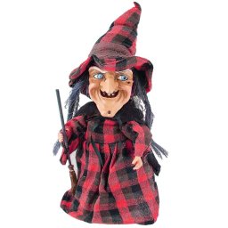 Vrăjitoare cu mătură, 40 cm