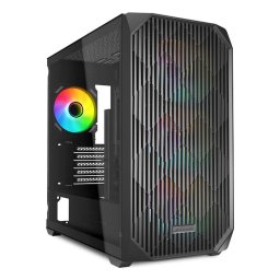 Carcasa Mid Tower Fara sursa MK3 RGB Negru