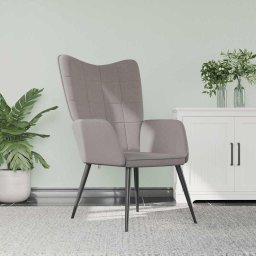 Scaun de relaxare, gri taupe, material textil GartenMobel Dekor