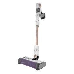 Aspirator vertical Shark IW3612EU, 240W, 0.42 l, 3 trepte, Afisaj LED, Senzori invizibili de detectare a murdariei, Etansare antialergenica, LED, Alb / Auriu