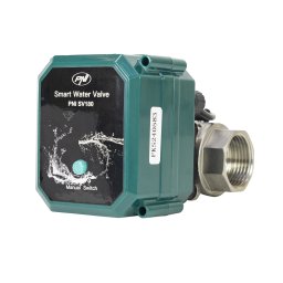 Valva inteligenta pentru apa PNI SV180, conectivitate Wi-Fi, IP65, DN25, aplicatie Tuya, compatibil cu Amazon Alexa si Google Ho