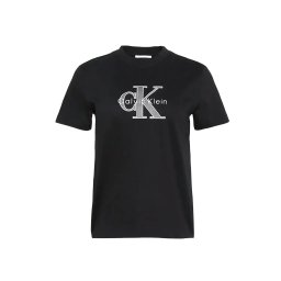CALVIN KLEIN T-Shirt Hr Ss Clssc Mnlg Cnc LV047B865G UB1 black