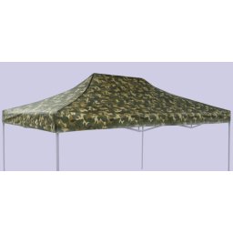 Prelată acoperiș 3x4,5 m, Camuflaj