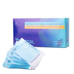Set 200 pungi pentru sterilizare 90x135mm