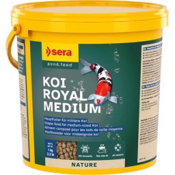 Sera Koi Royal Medium - Hrana pesti iaz granule 3.8 l