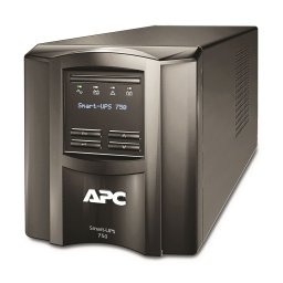 UPS APC Smart-UPS SMT line-interactive / sinusoidala 750VA / 500W, 6 conectori C13, Baterie RBC48, SmartConnect