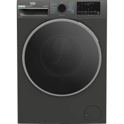 Masina de spalat Beko B3WFU48415MB2ES, 8 kg, 1400 RPM, Clasa A, SteamCure, AddXtra, Motor ProSmart Inverter, AutoClean Detergent Drawer, Antracit