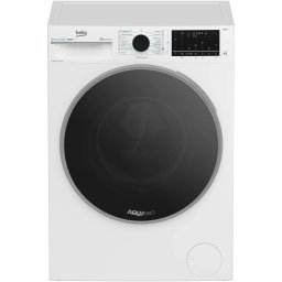 Masina de spalat rufe Beko B7WFU69418WBES, 9 kg, 1400 RPM, Clasa A, AquaTech, IronFast, SteamCure, Recycled Tub, ProSmart Inverter Motor, Homewhiz prin Wi-Fi, AddXtra, Alb