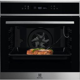 Cuptor incorporabil Electrolux LOE8P39X, Electric,Autocuratare pirolitica, Control touch, 171 de programe predefinite, Senzor gatire, Inchidere amortizata a usii, volum net 72 L, Clasa A+, Negru+Inox