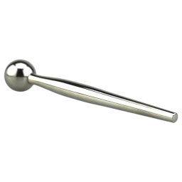 FukR - dilatator metalic cu bile - 8cm (argintiu)