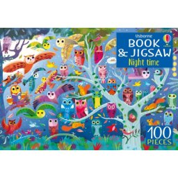 Set Puzzle si Carte - Night Time Usborne Books