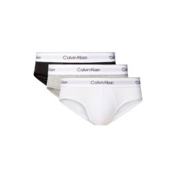 CALVIN KLEIN Lenjerie (Pack of 3) Hip Brief LV00NB4388 MP1 grey heather/white/black