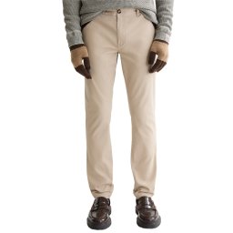 SCOTCH & SODA Pantaloni Seasonal Mott Washed Cotton Blend Chino 181196 260 plaza taupe