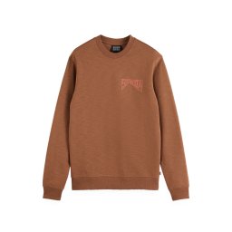 SCOTCH & SODA Futer Left Chest Logoshirt 181285 261 soft silt
