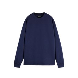SCOTCH & SODA Futer Seasonal 3 Crosses Garment-Dyedshirt 181277 411 peacoat