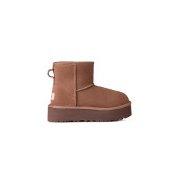 UGG K Ghete Pentru copii Classic Mini Platform 1143700K 00K4 rocky oak