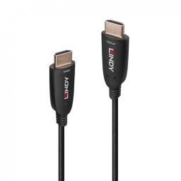 Cablu Lindy Fibra Optica AOC HDMI 8K60Hz/4K120Hz HDR10+ T-T 100m Negru