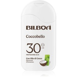 Bilboa Coccobello Latte loțiune pentru plaja cu ulei de cocos SPF 30 200 ml