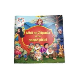 Alba ca Zapada si cei sapte pitici. Citesc cu drag